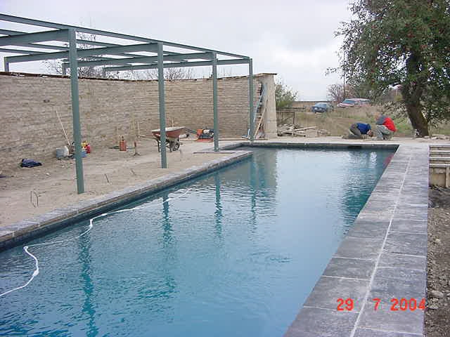 Lap pool before